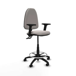 Piqueras y Crespo B2D01RP - Bureaustoel - Hoogteverstelbaar met armleuning - Wit