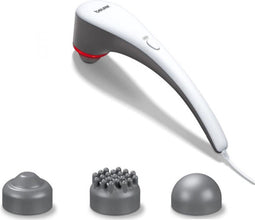 Beurer MG 55 Massageapparaat - Klopmassage - Infrarood - Verwarmt - 3 Opzetstukken - Traploos instelbare intensiteit - 3 Jaar garantie