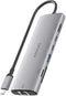 AISENS ASUC-7P032-GR - Laptop dock & poortreplicator - USB 3.2 Gen 1 Type-C - Grijs