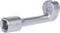 KS Tools 913.1214 1/2 open ring-steeksleutel, 17 mm