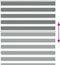 vidaXL - Zebra - rolgordijn - 105x150 - cm - stofbreedte - 100,9 - cm - donkergrijs