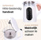 HomeShift® Waterkoker - Temperatuurregeling - 1,7 Liter - Zwart