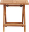 vidaXL - Salontafel - inklapbaar - 40x40x40 - cm - massief - acaciahout