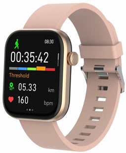 Denver SWC-185RO - Smartwatch - 1,85" AMOLED - Bellen met microfoon en speaker - Roze