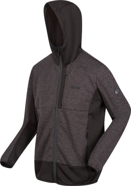 Regatta Bresdon Softshelljas Heren Zwart/grijs Maat Xl