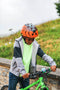 Mini Hornit Lids Fietshelm voor Kinderen met LED achterlicht - Chiller Spider (M)