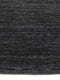 Vloerkleed MOMO Rugs Panorama Uni Rond Black Vloerkleed - 250 rond - Rond - Laagpolig,Rond Tapijt - Industrieel - Zwart