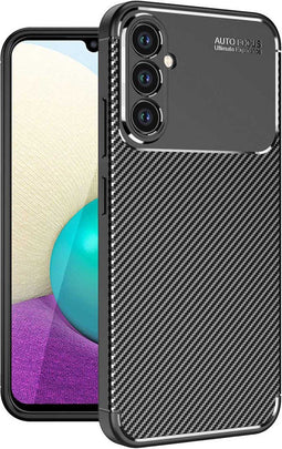 iMoshion Hoesje Geschikt voor Samsung Galaxy A34 (5G) Hoesje Siliconen - iMoshion Carbon Softcase Backcover - Zwart