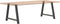 vidaXL - Salontafelpoten - 2 - st - A-vormig - 90x(72-73) - cm - staal - antraciet