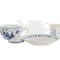 Theepot Home ESPRIT Blauw Wit Kristal Porselein