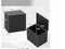 Coast Tuinbox Zwart - 96L Opbergbox met Deksel - 56 x 41 x 50,5 cm