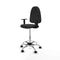 Piqueras y Crespo B1D05RN - Bureaustoel - Hoogteverstelbaar met armleuning - Donker grijs