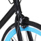 vidaXL - Fiets - met - vaste - versnelling - 700 - c - 55 - cm - zwart - en - blauw