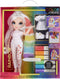 Rainbow High Color & Create - Blauwe ogen - 27 cm - Modepop