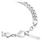 Politie heren armband roestvrij staal One Size Zilver 32024723