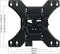 One For All WM4451 - Muurbeugel - Draaibaar 180° voor TV's 32-60 inch VESA 400 - Zwart