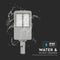 V-TAC VT-103ST LED Streetlights - 140lm/w - Class I Inventronics Streetlights - Samsung - IP65 - Grey - 100 Watts -