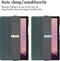 iMoshion Tablet Hoes Geschikt voor Lenovo Tab M9 - iMoshion Trifold Bookcase - Donkergroen