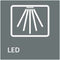 Siemens LC90BA530 - Wandschouw afzuigkap - LED-verlichting - Motorloos
