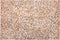 TORUL - Patchwork vloerkleed - Lichtbeige - 160 x 230 cm - Koeienhuid leer