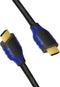 LogiLink CH0061 - HDMI Kabel - 1 m - 4K@60Hz - Blauw Zwart