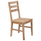 vidaXL - Eetkamerstoelen - 4 - st - massief - acaciahout