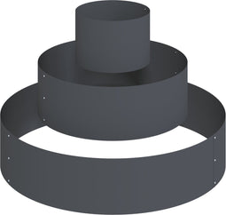 vidaXL - Tuinbakset - Anthraciet - Staal