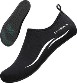 Travelhawk Waterschoenen - Unisex - Anti-Slip Zwemschoenen - Zwart - Maat 36/37