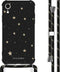 iMoshion Hoesje Geschikt voor iPhone Xr Hoesje Met Koord - iMoshion Design Hoesje met Koord - Goud / Zwart / Stars Gold