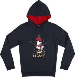 Dameshoodie Minnie Mouse Donkerblauw