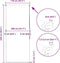 vidaXL Doucherolgordijn - 110x240 cm - Waterbestendig - Wit