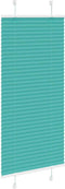 vidaXL - Plissé - rolgordijn - 65x150 - cm - stofbreedte - 64,4 - cm - petrol - groen