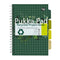 Pukka Pad - Projectboek Pad Recycled B5 lijn 4-tabs 200 pagina's 80gr groen