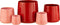 J-Line bloempot Rond - keramiek - rood - extra large