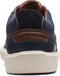 Clarks Cambro Race - Lage Sneakers - Retro-styling - Navy Combi - Maat 43