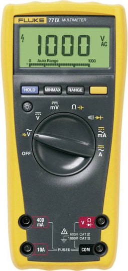 Fluke 77-4/EUR Multimeter Digitaal CAT III 1000 V, CAT IV 600 V Weergave (counts): 6000