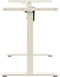 vidaXL - Zit-stabureauframe - elektrisch - gemotoriseerd - wit