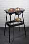 Alpina BBQ - Elektrisch - 2-in-1 - Binnen Buiten - 2000W - Zwart Zilver