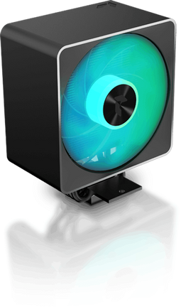 APNX AP1-V - CPU-Koeler - 120mm - 5 Heatpipes - 245W - Zwart
