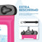 Travelly® Waterdicht Telefoonhoesje - IPX8 Onderwater Hoesje - Geschikt voor smartphones tot 18 cm - Zwart/Roze (2 stuks)