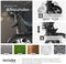 tectake® Mats - 2-in-1 Kinderwagen - Voetenzak Regenhoes Flessenhouder - Antraciet