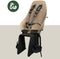 Urban Iki BIO Fietsstoeltje Achter - 5-puntsgordel - TÜV goedgekeurd - Oishi Beige/ Bincho Black