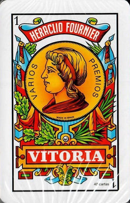 Spaanse Speelkaarten (50 kaarten) Fournier Nº 12 (Bon Ku Ne, Bon Kune, BonKuNe)