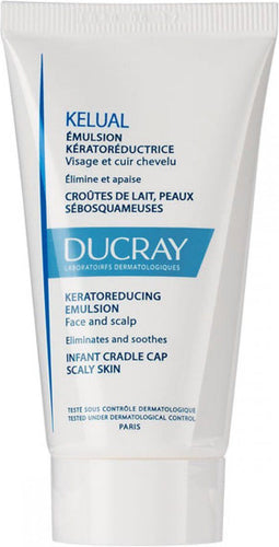Ducray Kelual Émulsion Kératoréductrice Emulsie Melkkorstjes/Vette Schilferige Huid 50ml