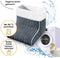 Beurer FW 20 Elektrische Voetenwarmer - 3 Warmtestanden - Tot maat 47 - Snelle opwarming - Automatische uitschakeling - Fleece/Teddy - Voering machinewasbaar - 3 Jaar garantie - Grijs