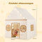 Coast Speeltent - Indoor Speelhuis met Sterrenlampjes - Beige en Bruin 120 x 101 x 143 cm