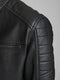 JACK&JONES JJEROCKY JACKET NOOS - Heren Jas - Imitatie leer - Zwart - Maat S