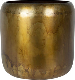 Ter Steege Bloempot-Sierpot Metaal Old Camel-Bruin D 27 cm H 27 cm