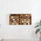vidaXL - Wandkast - Oud - Hout - Engineered - Wood