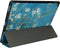 imoshion Tablet Hoes - Geschikt voor iPad Pro 12.9 (2017) - Design Trifold Bookcase - Green Plant